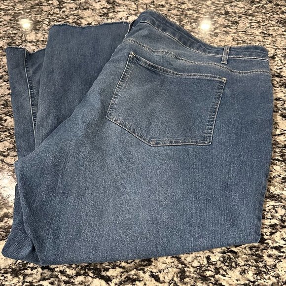 Ellos Crop Bootcut Jeans - 26W - Picture 3 of 6